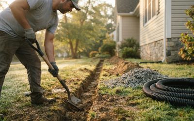 Common Yard and Foundation Issues Solved by Drainage Services in Chatham, NJ